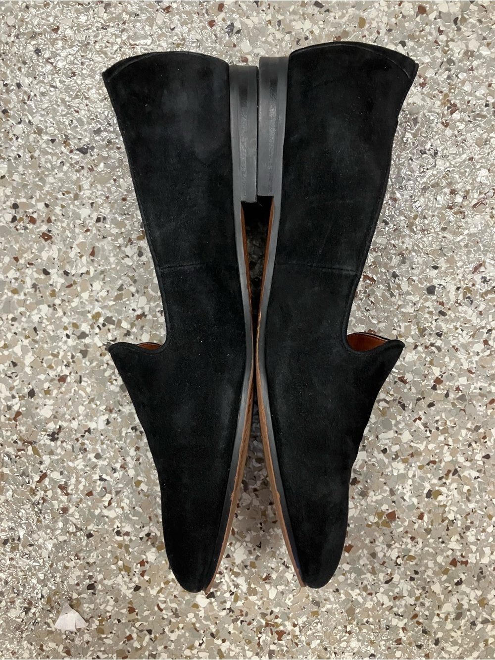 Vionic Willa Black Suede Slip-on Loafer (8.5) - Picture 8 of 10